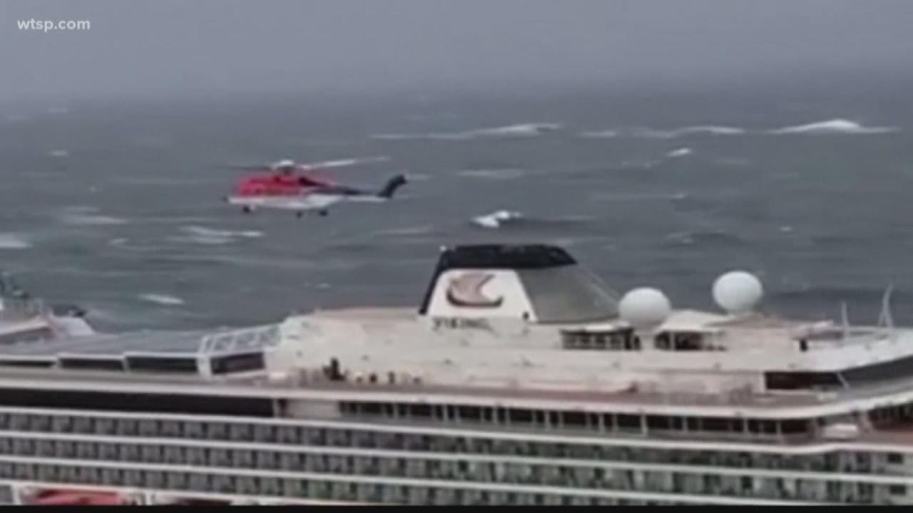 Rescue team ends search for a man overboard from Norwegian